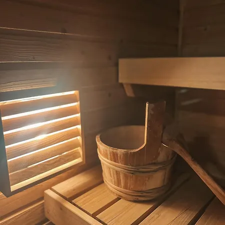 Lejlighed Lovely 1-bedroom With Patio And Sauna *