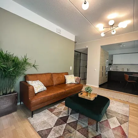 Lejlighed Lovely 1-bedroom With Patio And Sauna Tampere